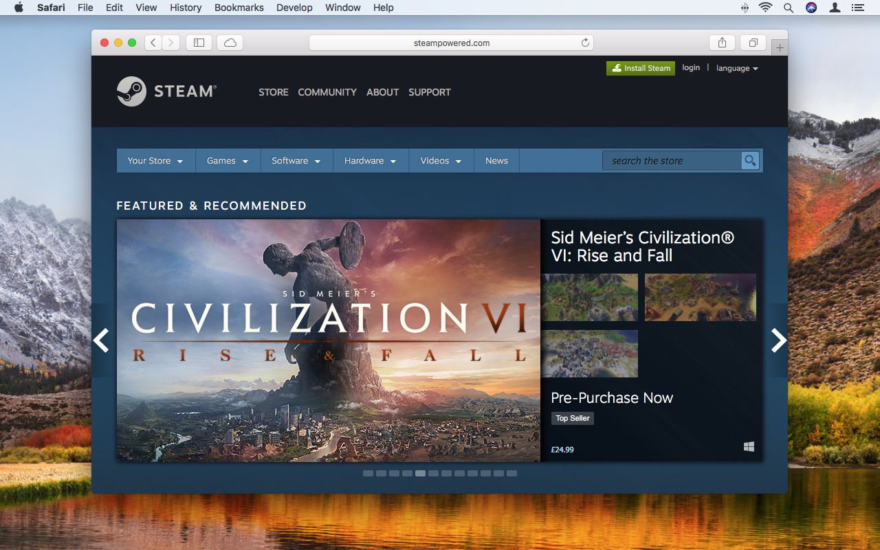 download steam for mac 10.5